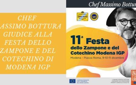Chef Massimo Bottura giudice alla Festa dello Zampone e del Cotechino di Modena IGP