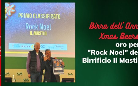 Birra dell’Anno Xmas Beers: oro per "Rock Noel" del Birrificio Il Mastio