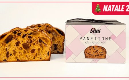Dal Maitre Chocolatier Andrea Slitti il panettone è ai 3 cioccolati