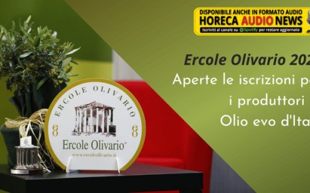 Ercole Olivario 2023. Aperte le iscrizioni per i produttori di Olio evo d'Italia