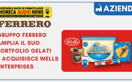 Gruppo Ferrero amplia il suo portfolio gelati e acquisisce Wells Enterprises
