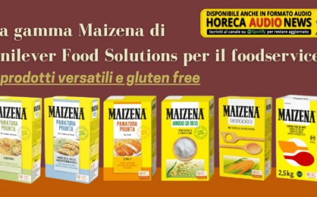 La gamma Maizena di Unilever Food Solutions per il foodservice: 5 prodotti versatili e gluten free