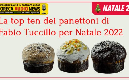 La top ten dei panettoni di Fabio Tuccillo per Natale 2022