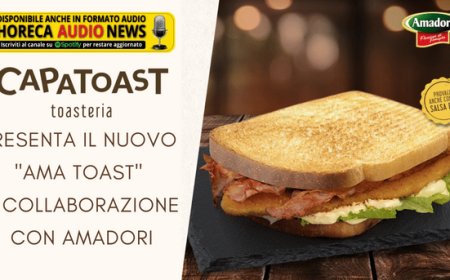 CapaToast presenta il nuovo "Ama Toast" in collaborazione con Amadori