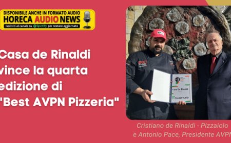 Casa de Rinaldi vince la quarta edizione di "Best AVPN Pizzeria"