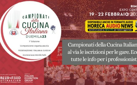 Campionati della Cucina Italiana: al via le iscrizioni per le gare. Ecco tutte le info per i professionisti