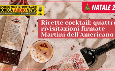 Natale. Ricette cocktail: quattro rivisitazioni firmate Martini dell'Americano