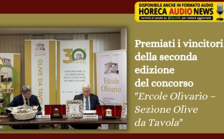 Premiati i vincitori della seconda edizione del concorso "Ercole Olivario – Sezione Olive da Tavola"