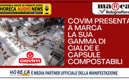 Covim presenta a Marca la sua gamma di cialde e capsule compostabili