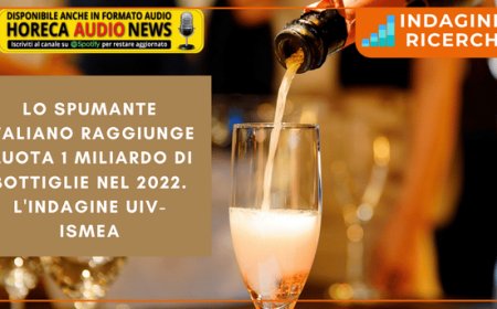 Lo spumante italiano raggiunge quota 1 miliardo di bottiglie nel 2022. L'indagine UIV-Ismea