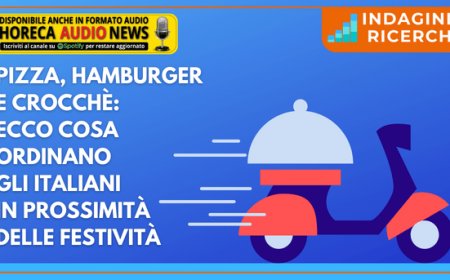 Pizza, hamburger e crocchè: ecco cosa ordinano gli italiani in prossimità delle festività