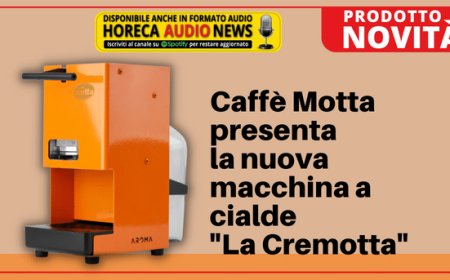 Caffè Motta presenta la nuova macchina a cialde "La Cremotta"