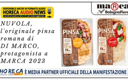 Nuvola, l'originale pinsa romana di Di Marco, protagonista a Marca 2023