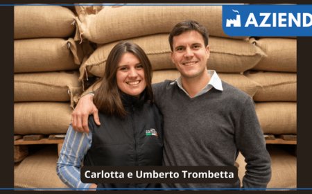 Carlotta e Umberto Trombetta dell’azienda Costadoro ottengono la certificazione di Q-Grader