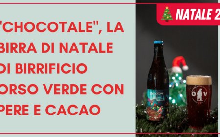 "Chocotale", la birra di Natale di Birrificio Orso Verde con pere e cacao