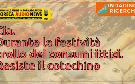 Cia. Durante le festività crollo dei consumi ittici. Resiste il cotechino