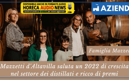 Mazzetti d'Altavilla saluta un 2022 di crescita nel settore dei distillati e ricco di premi