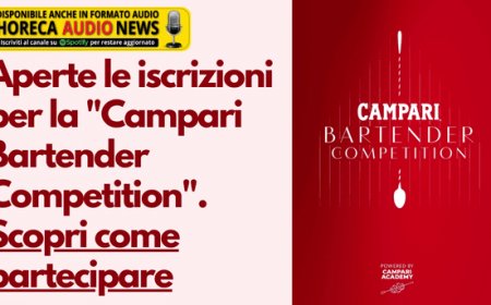Aperte le iscrizioni per la "Campari Bartender Competition". Scopri come partecipare