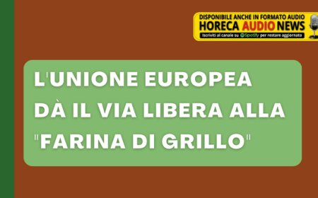 L'Unione Europea dà il via libera alla "farina di grillo"