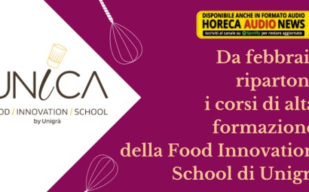 Da febbraio ripartono i corsi di alta formazione della Food Innovation School di Unigrà