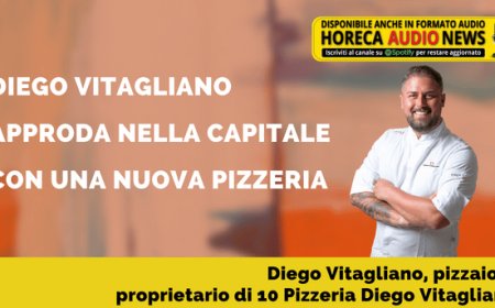 Diego Vitagliano approda nella capitale con una nuova pizzeria