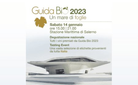 14 gennaio - Salerno - Presentazione nazionale della Guida Bio, Selezione Vini 2023