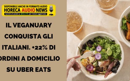 Il veganuary conquista gli italiani. +22% di ordini a domicilio su Uber Eats