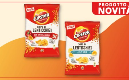 Cipster lancia le Chips di lenticchie rosse