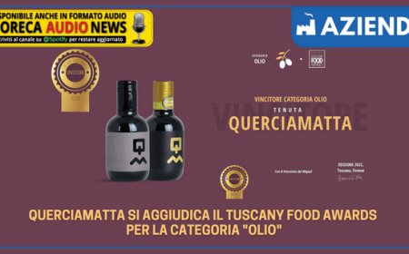 Querciamatta si aggiudica il Tuscany Food Awards per la categoria "Olio"