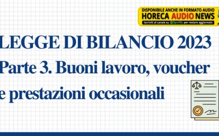 Legge di Bilancio 2023 – Parte 3. Buoni lavoro, voucher e prestazioni occasionali