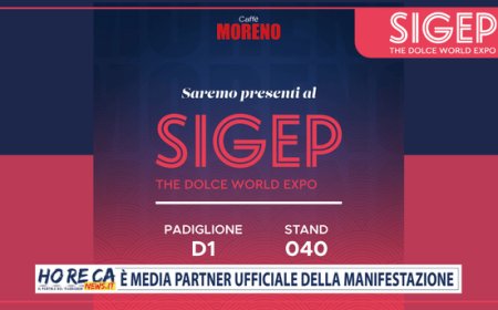 Caffè Moreno presenta a Sigep le nuove miscele