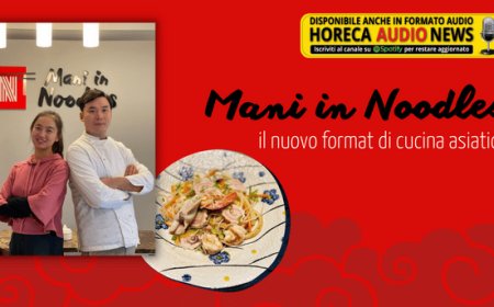 Mani in Noodles, il nuovo format di cucina asiatica