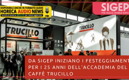 Da Sigep iniziano i festeggiamenti per i 25 anni dell'Accademia del Caffè Trucillo