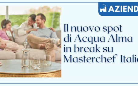 Il nuovo spot di Acqua Alma in break su Masterchef Italia