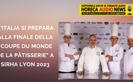L'Italia si prepara alla finale della "Coupe du Monde de la Pâtisserie" a Sirha Lyon 2023