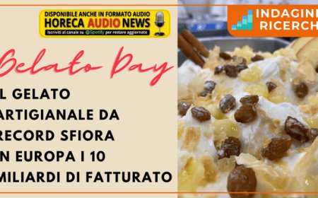 Gelato Day. Il gelato artigianale da record sfiora in Europa i 10 miliardi di fatturato