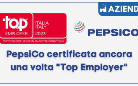 PepsiCo certificata ancora una volta "Top Employer"