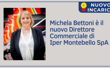 Michela Bettoni è il nuovo Direttore Commerciale di Iper Montebello SpA