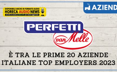 Perfetti Van Melle è tra le prime 20 aziende italiane Top Employers 2023