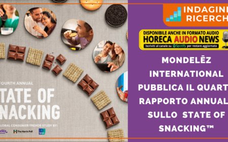 Mondelēz International pubblica il quarto rapporto annuale sullo  State of Snacking&#x2122;
