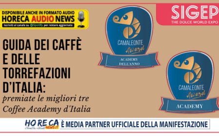 Guida dei Caffè e delle Torrefazioni d’Italia: premiate le migliori tre Coffee Academy d'Italia
