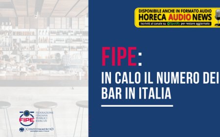 Fipe: in calo il numero dei bar in Italia