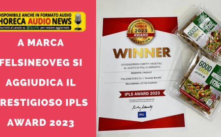 A Marca FelsineoVeg si aggiudica il prestigioso IPLS Award 2023
