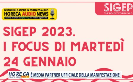 Sigep 2023. I focus di martedì 24 gennaio