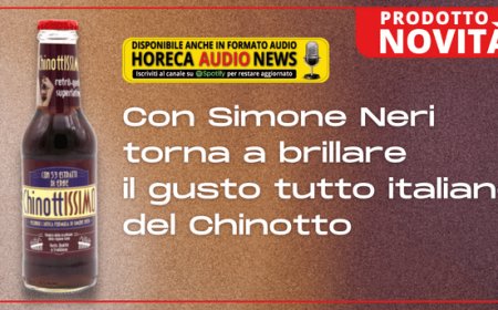 Con Simone Neri torna a brillare il gusto tutto italiano del Chinotto