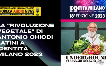 La "rivoluzione vegetale" di Antonio Chiodi Latini a Identità Milano 2023