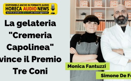 La gelateria "Cremeria Capolinea" vince il Premio Tre Coni