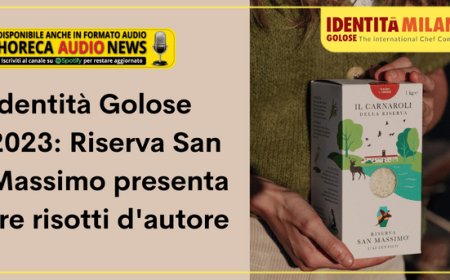 Identità Golose 2023: Riserva San Massimo presenta tre risotti d'autore