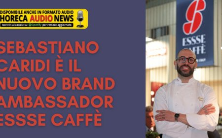 Sebastiano Caridi è il nuovo brand ambassador Essse Caffè