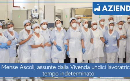 Mense Ascoli, assunte dalla Vivenda undici lavoratrici a tempo indeterminato
